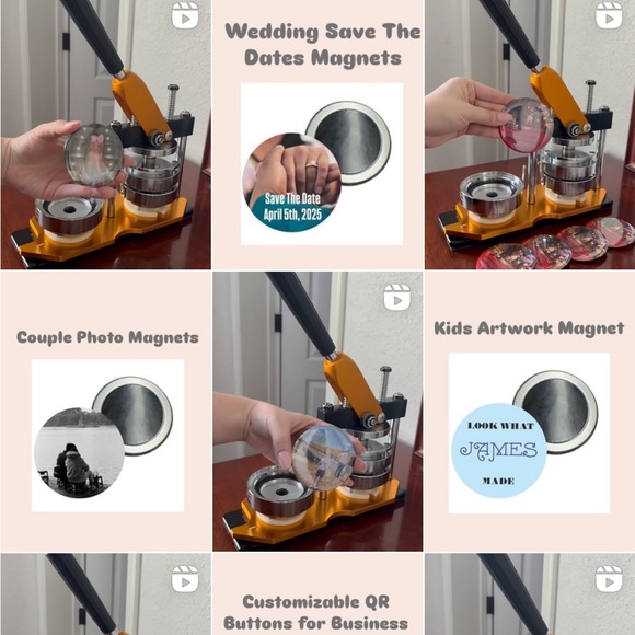 Custom Magnets or Buttons 3” (2-$10 • 4-$18 • 6-$22) ~ 6+ Custom Pricing - Picture 4 of 11